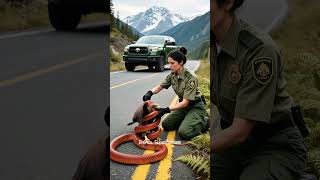 Park Ranger Saves Eagle From Deadly Snake