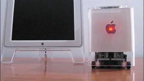 #1 Transforming LEGO Apple Power Mac G4 Cube - video #1, Hello World!