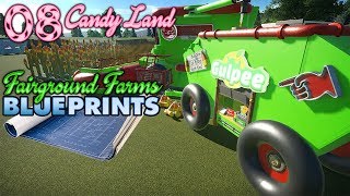 Fairground Farms: Blueprints 03 | Candy Land 08 #PlanetCoaster screenshot 4
