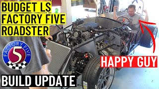 Budget LS Factory Five Cobra | Build Update 35 | First Start
