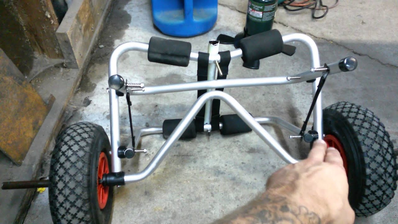 EASY JON BOAT DOLLY!!! DO NOT BUY A DOLLY!!! - YouTube