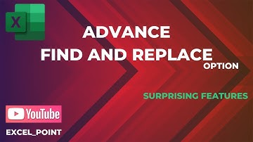 Advance Find And Replace Option Part 1 | Surprising Features Of Find And Replace.