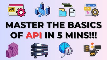 Master the API Basics in 5 MINS! High Quality Graphics, Application Programming Interface