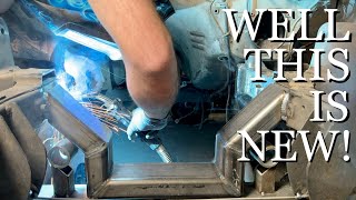 Custom Front Crossmember for the Mighty Max Ep. 18