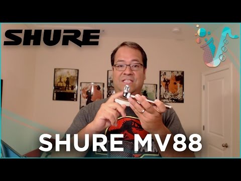 REVIEW/DEMO - The Shure MV88 iPhone Condenser Microphone