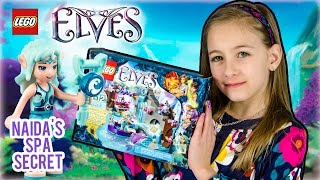 Lego Elves - 41072 Naidas Spa Secret New Time-Lapse Unboxing Video Review By Plp