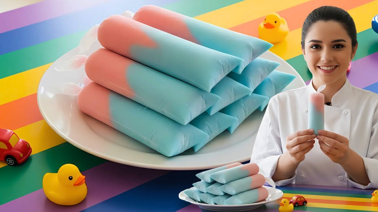 🌈 GELADINHO GOURMET DIA DAS CRIANÇAS A Receita ESPECIAL Econômica e Cremosa para Lucrar MUITO 😍