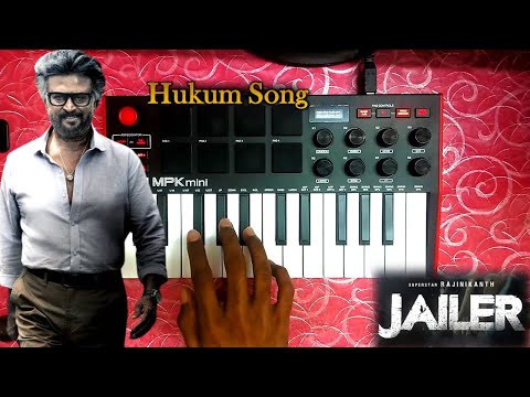 Hukum - Thalaivar Alappara Song Keyboard Cover | Anirudh | Superstar Rajinikanth | Jailer