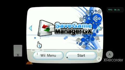 SaveGame Manager GX Wii Wad