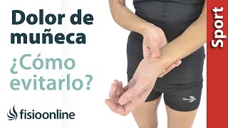 Superior de muñeca parte de de las flexiones dolor