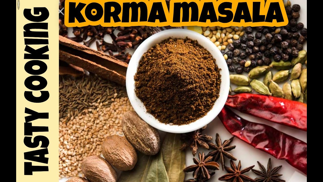 korma masala recipe by tasty cooking YouTube