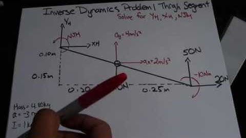 Biomechanics Inverse Dynamics Tutorial Example 1