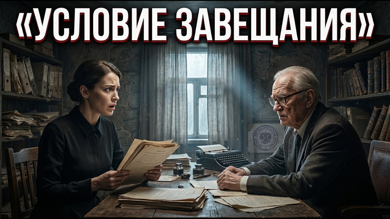 Она приехала в деревню хоронить бабку. Нотариус сказал: «Сядьте. В завещании есть условие, которое