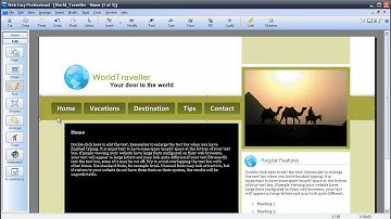 How to create a roll-over image in Web Easy