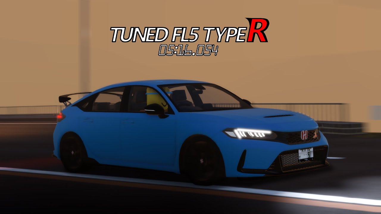 Tuned FL5 Type R | Golaith Marathon 5:16.054 | Midnight Racing: Tokyo ...