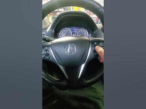 2016 Acura Tlx oil change reset - YouTube
