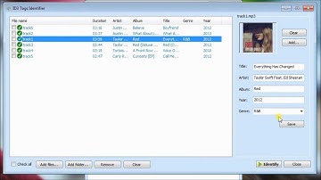 ID3 tagger - auto identify multiple music files info