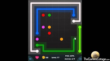 Flow Game Level - 497 [9x9] Mania Connect the Dots