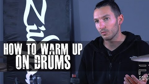HOW To Warm Up On Drums - James Payne