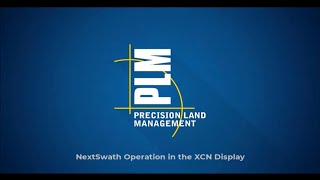 NextSwath Operation in the XCN Display screenshot 1
