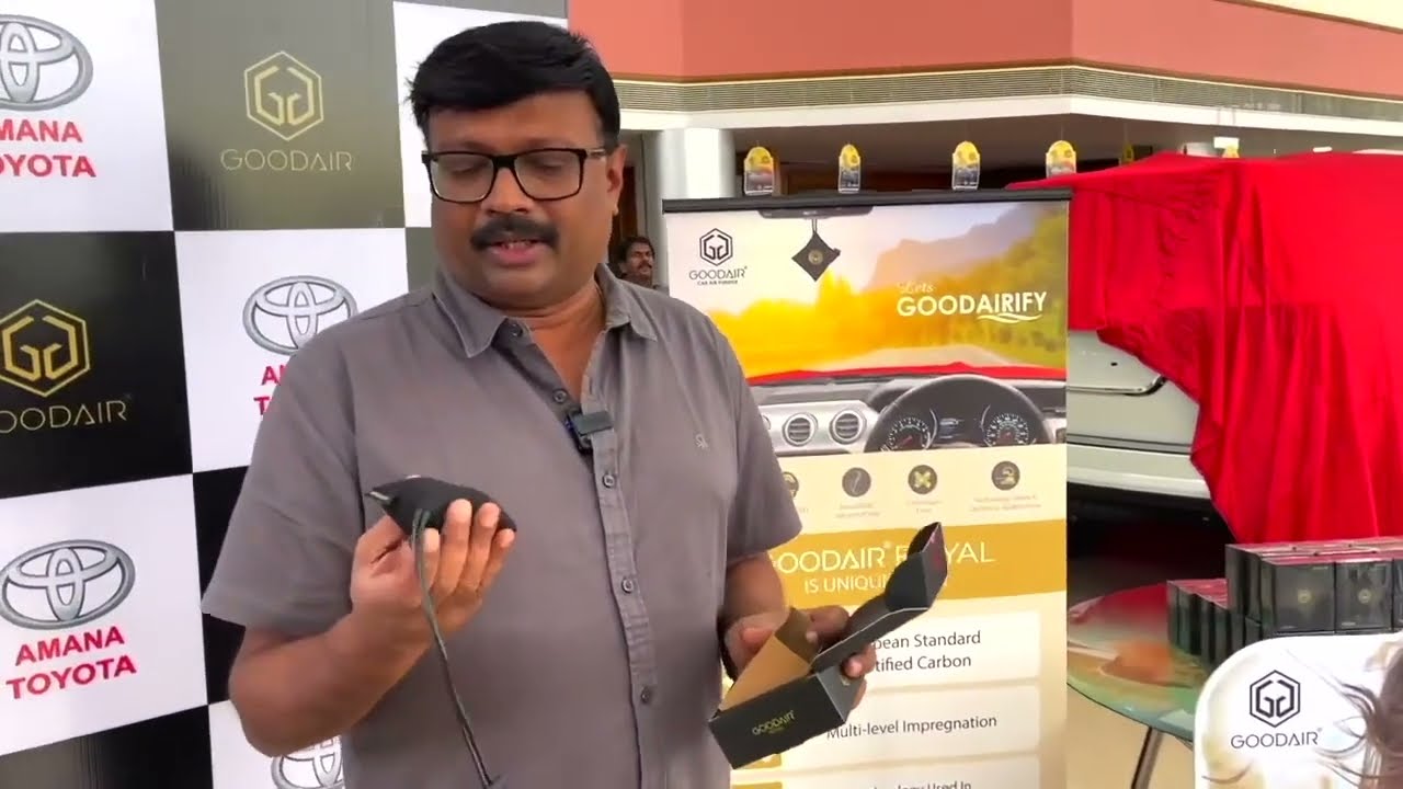 GOODAIR Royal Non-electric Car Air Purifier Super Black Review By Sujith Bhakthan & Baiju N Nair
