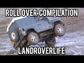 Land rover roll over compilation