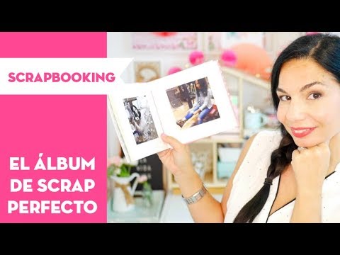Cómo poner fotos en un álbum de scrap ⎮PEGA PAPEL O TIJERAS card making happy birthday