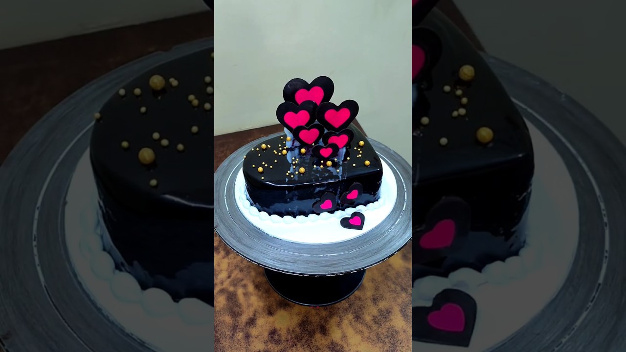 heart Shape chocolate Cake 