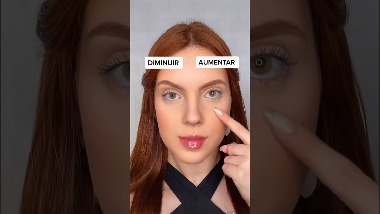 diminuir VS aumentar os olhos ♡