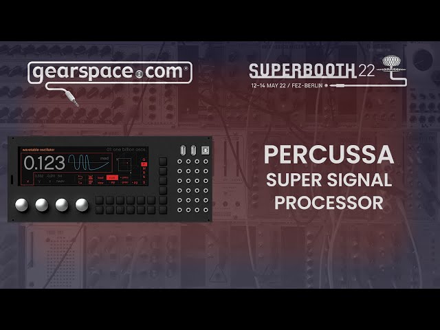 Percussa SSP DSP instrument & effects module - Gearspace