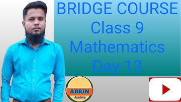 Class 9 || Bridge Course || Day-13 ||Maths || Urdu Medium ||