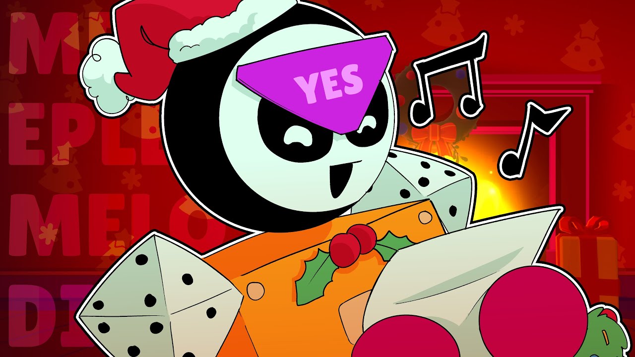 Meeple sings All I want for Christmas - Brawl Stars