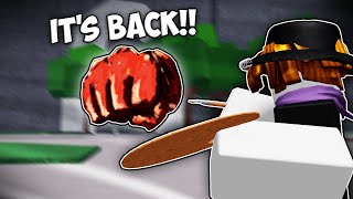 Saitamas One Of The Most Broken Combo Is Finally Back The Strongest Battlegrounds Roblox