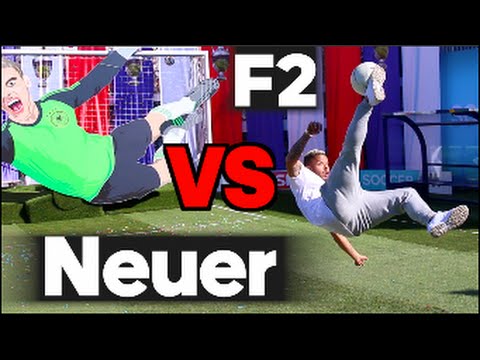 skilltwins football game 2 download EPIC BATTLE | F2 VS Manuel Neuer Machine!