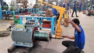 Shaft Repair 160KW CG Motor. #currentelectricalworks #coilrewinding #rewinding