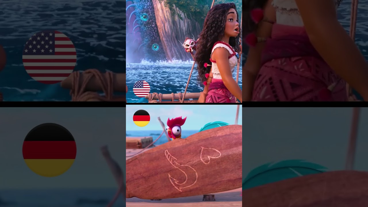 Bring it on, Moana! ... in German!  