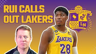 Rui Hachimura CALLS OUT Lakers After Grizzlies Win, ‘Worst Of The Season’