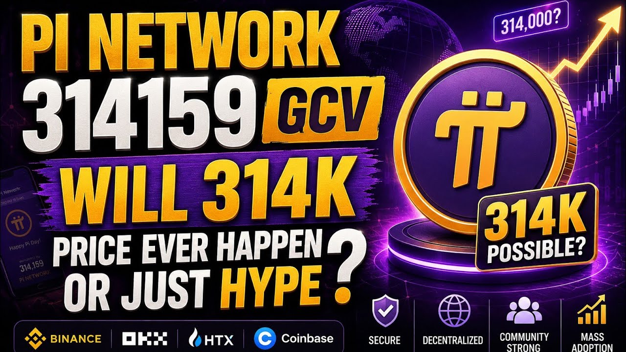 Pi Network 314159 GCV: Will 314K Price Ever Happen or Just Hype? - YouTube