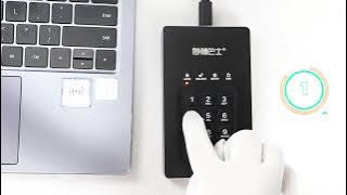 DM260C USB3.1 Padlock Secure Hard Drive