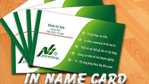 In card visit nhanh nhất - in card visit giá rẻ nhất tại thủ dầu một bình dương - 0977 355 809