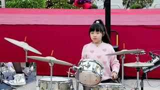 20201226 謝宇涵Olivia 爵士鼓 All l Want For Christmas Is You-Mariah Carey[子母畫面]