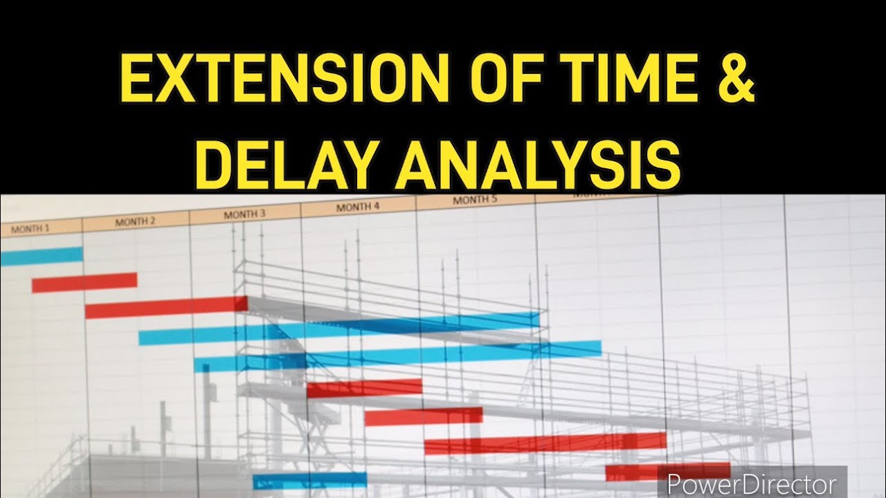 EXTENSION OF TIME AND DELAY ANALYSIS KYA HOTA HAI Hindi or urdu me #EOT ...