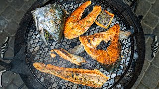 استفاده کامل از ماهی سالمون - بینی تا دم Omakase