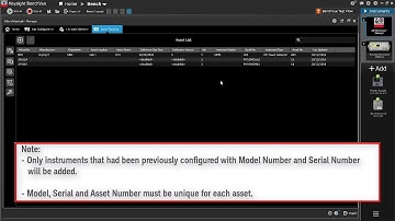 BenchVue Lab Feature Guide – Asset Tracking