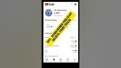 Increase 200 ACTIVE SUBSCRIBERS EVERYDAY on YouTube (GUARANTEED) new  TRICKS 2023 || free subscriber