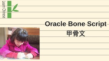 17/100 Oracle Bone Script - 甲骨文