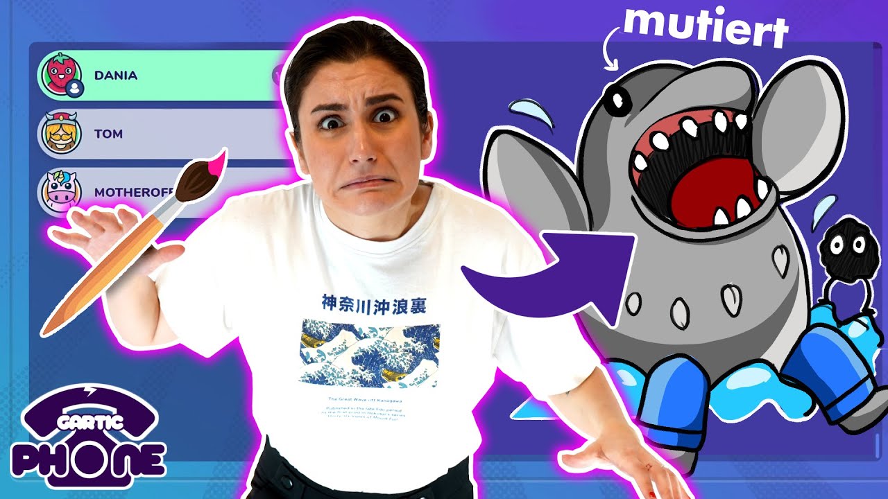 Gartic Phone aber wir spielen SCHLIMMSTEN MODUS!