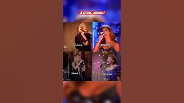 Thumbnail of Who did it better? #shorts #christinaaguilera #beyonce #mariahcarey #whitneyhouston