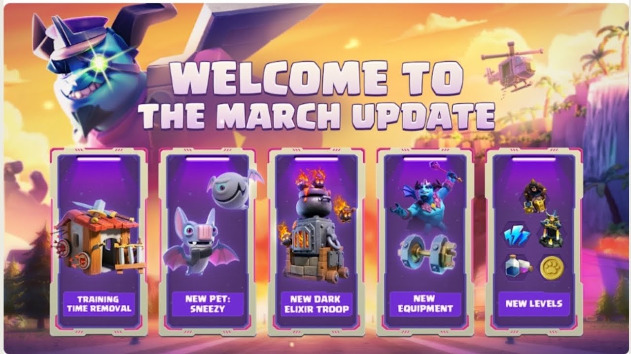 March Update Overview @ClashOfClans #coc #clashofclans - YouTube