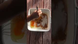 Texas Toast French Toast! Making the batter for French toast is very important, as it acts almost as